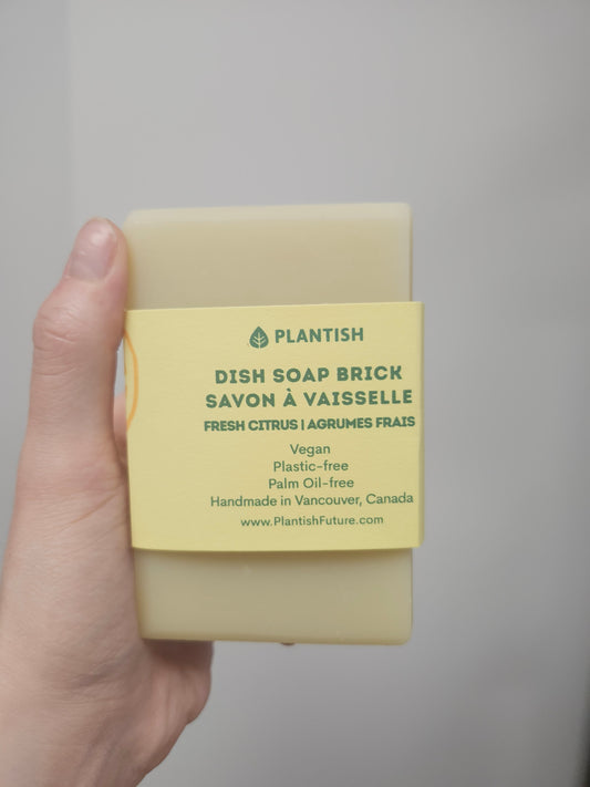 13oz Solid Dish Soap Brick